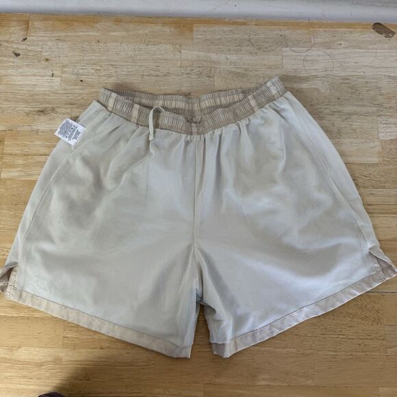 Nike Standard Fit Mid Thigh "Sole Food" Beige Shorts DR9781-238 Lined Graphic XL - Picture 7 of 14
